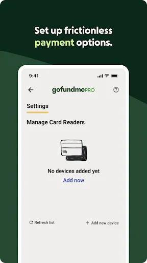 GoFundMe Pro Live Events screenshot