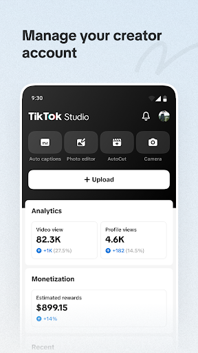 TikTok Studio screenshot
