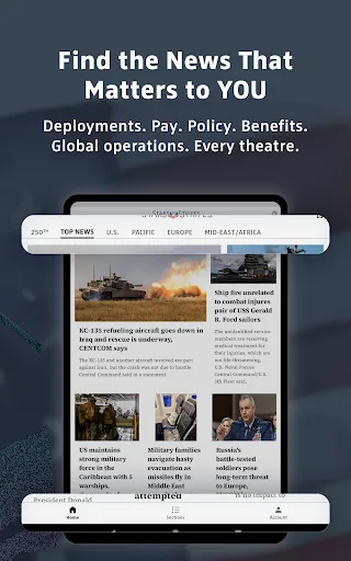 Stars & Stripes: Military News screenshot