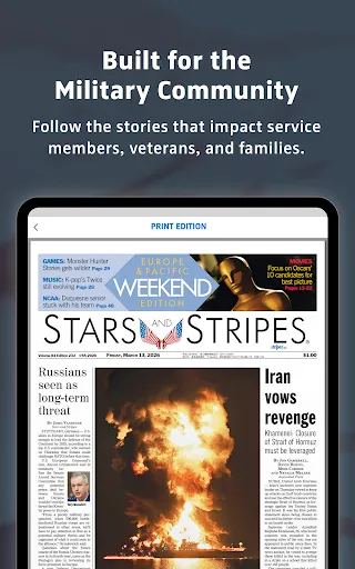 Stars & Stripes: Military News screenshot
