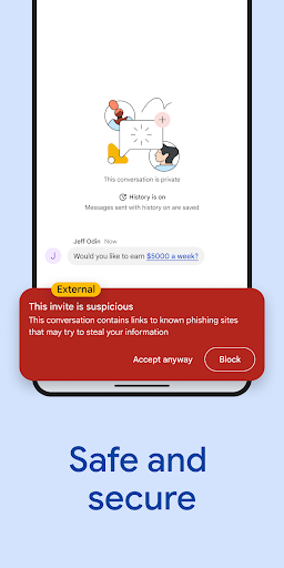Google Chat screenshot