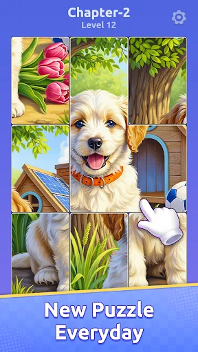 Jigslip - Easy Jigsaw screenshot