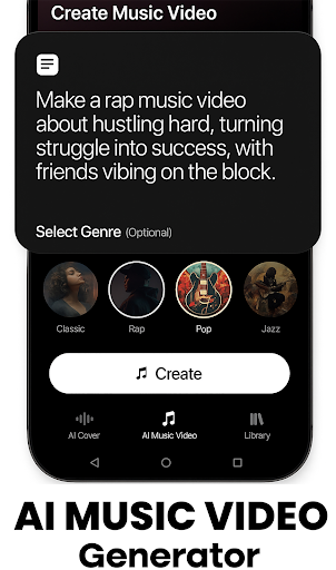 AI Music Video Maker - Rap AI screenshot
