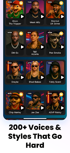 AI Music Video Maker - Rap AI screenshot