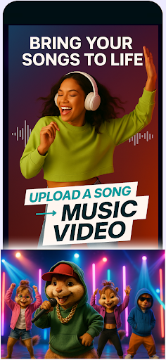 AI Music Video Maker - Rap AI screenshot