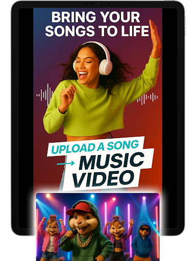 AI Music Video Maker - Rap AI screenshot