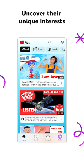 YouTube Kids screenshot