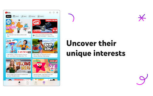 YouTube Kids screenshot