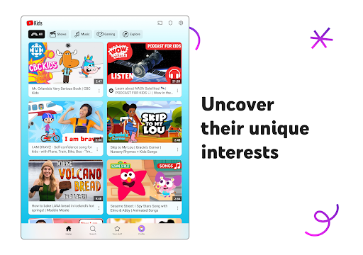 YouTube Kids screenshot