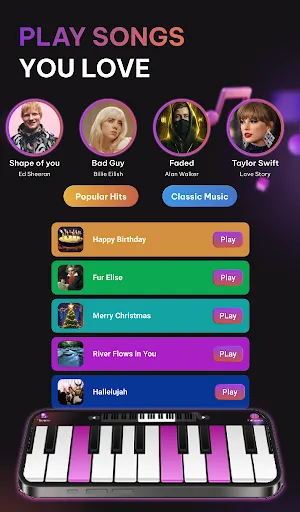 Easy Piano: Learn & Play Songs screenshot