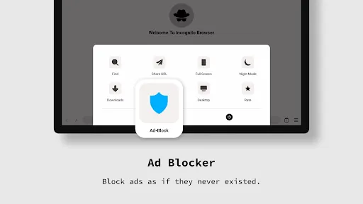 Incognito Browser - Go Private screenshot