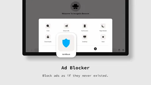 Incognito Browser - Go Private screenshot