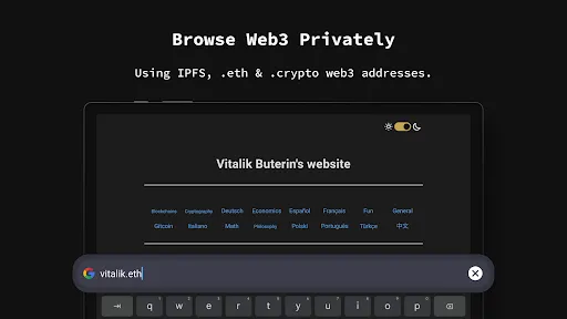 Incognito Browser - Go Private screenshot