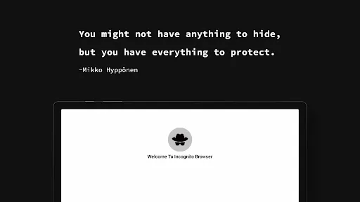 Incognito Browser - Go Private screenshot