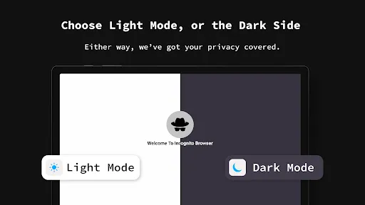 Incognito Browser - Go Private screenshot