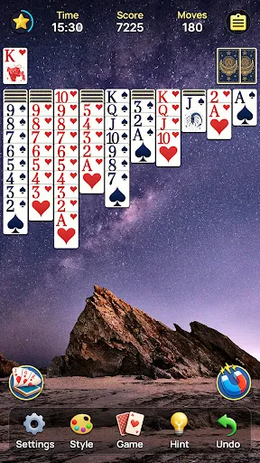 Spider Solitaire screenshot
