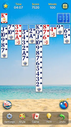 Spider Solitaire screenshot