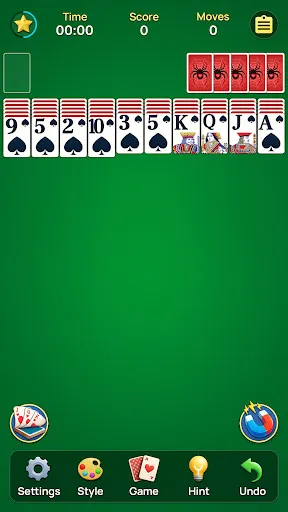 Spider Solitaire screenshot
