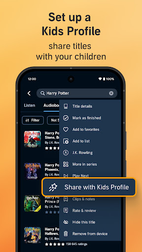 Audible: Audiobooks & Podcasts screenshot