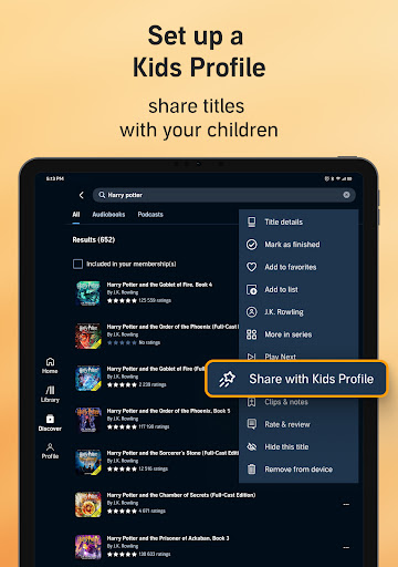 Audible: Audiobooks & Podcasts screenshot