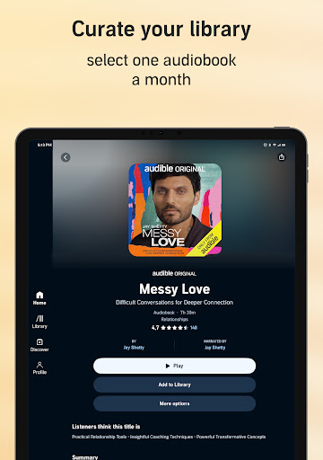 Audible: Audiobooks & Podcasts screenshot
