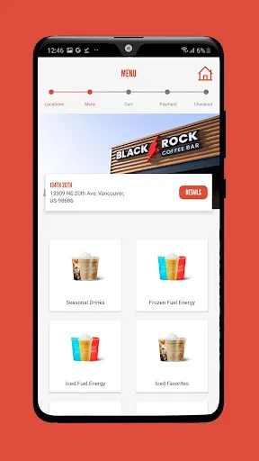 Black Rock Coffee Bar screenshot