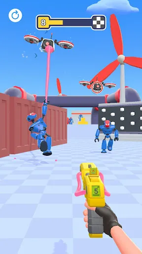 Tear Them All: Robot fighting screenshot