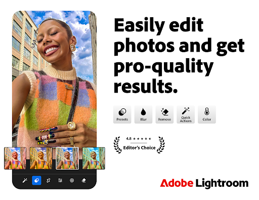 Lightroom Photo & Video Editor screenshot