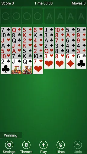 FreeCell Solitaire screenshot