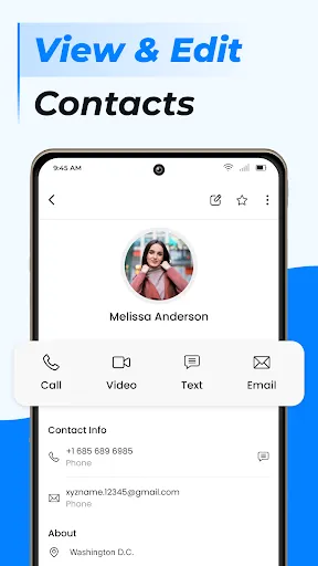 Contacts screenshot