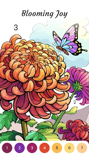 Pixie Color: Paint by Number screenshot