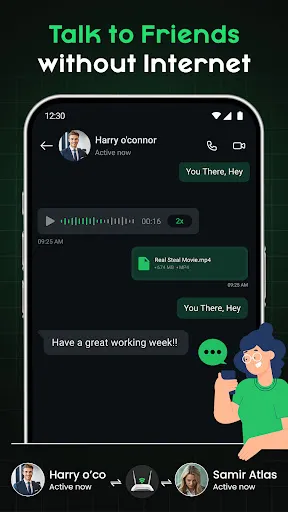 Chat Local Offline Video Calls screenshot