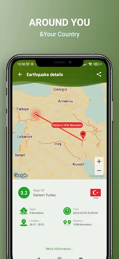 Earthquakes Near Me screenshot