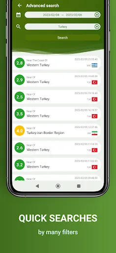 Earthquakes Near Me screenshot
