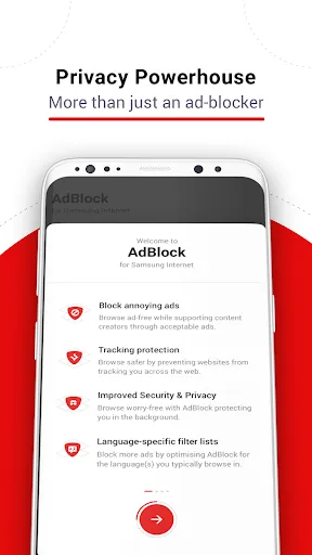 AdBlock for Samsung Browser screenshot
