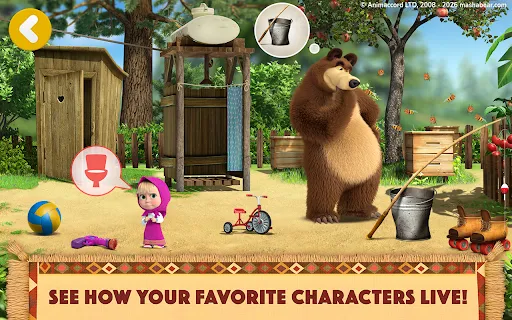 Masha and the Bear: My Friends screenshot