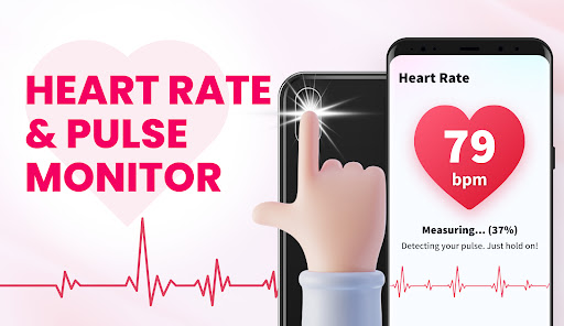 Heart Rate Monitor - Pulse App screenshot