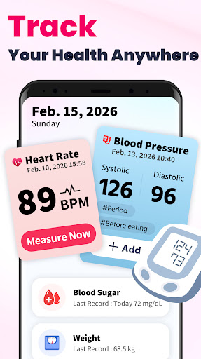 Heart Rate Monitor - Pulse App screenshot