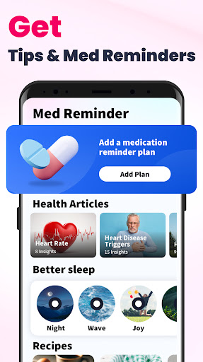 Heart Rate Monitor - Pulse App screenshot