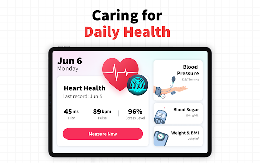 Heart Rate Monitor - Pulse App screenshot