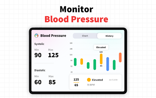 Heart Rate Monitor - Pulse App screenshot