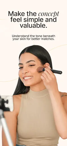 GlitzBee: Skin Tone Makeup screenshot