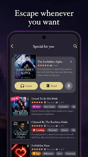 Shadowlune: Werewolf Novels screenshot