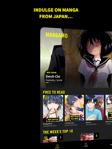 Mangamo Manga & Comics screenshot