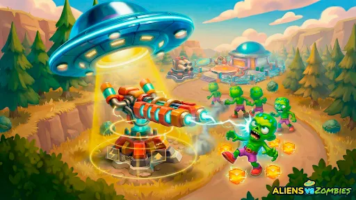 Aliens vs Zombies: Invasion screenshot