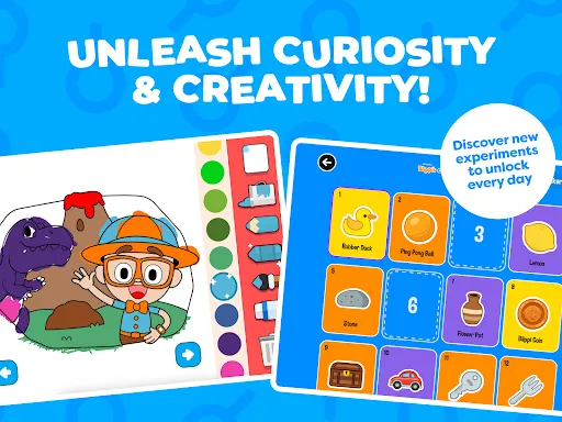 Blippi's Curiosity Club screenshot