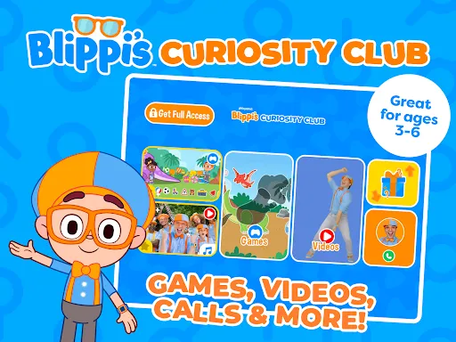 Blippi's Curiosity Club screenshot