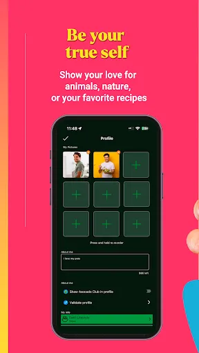 Veggly – Vegan Dating App screenshot