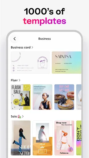 Bazaart AI Photo Editor Design screenshot