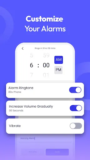 Alarm Clock Launcher screenshot